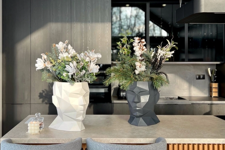 Geometryczne donice do wnętrz Adonis Monumo